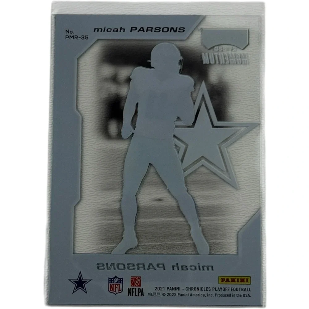 2021 Panini‎ Chronicles #PMR-35 Micah Parsons Playoff Momentum Rookies Cowboys